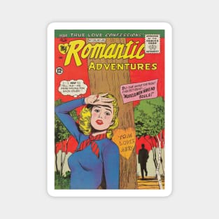 Vintage "Romantic Adventures" Cover Magnet