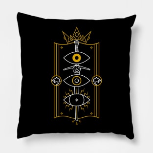 The Eyes of A Witcher Pillow