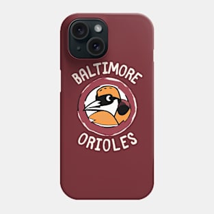 Baltimore Orioles Bird Baseball Team with Orchard Orioles Phone Case