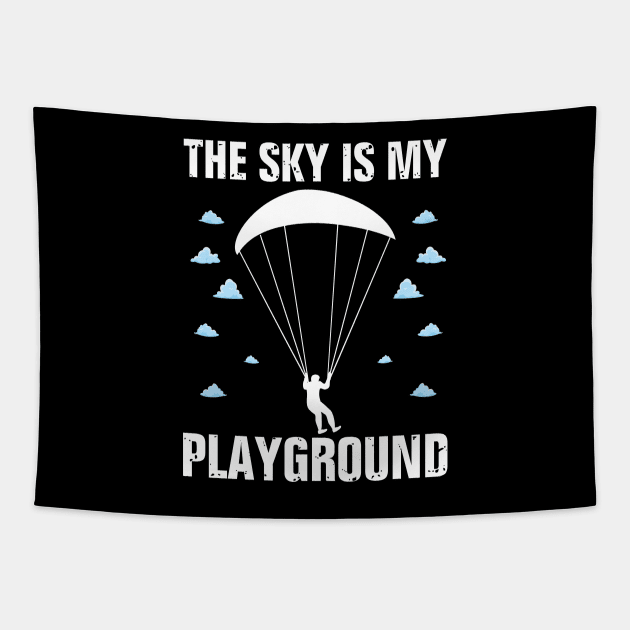 The Sky is my Playground Tapestry by WiZ Collections