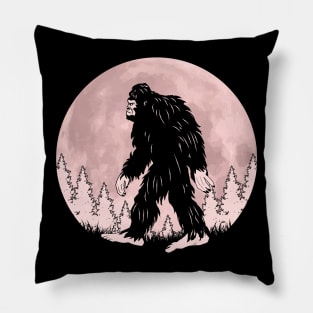 Bigfoot Moon Pillow