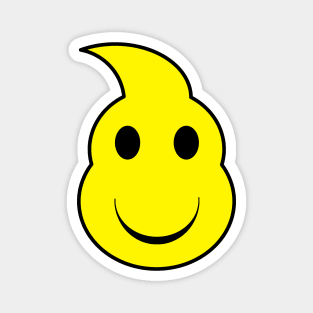 YELLOW HAPPY FACE. SAMER BRASIL Magnet