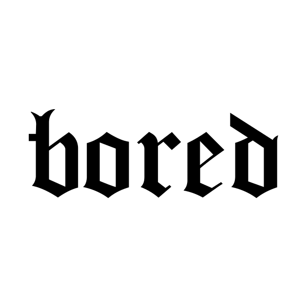 bored  - Logo chest (hype, aesthetic) by JosanDSGN