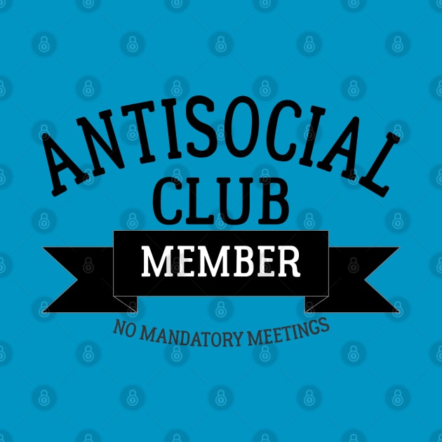 Antisocial Club Member by PeppermintClover