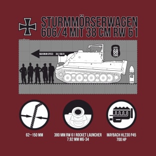 Informative infographics by Sturmtiger T-Shirt