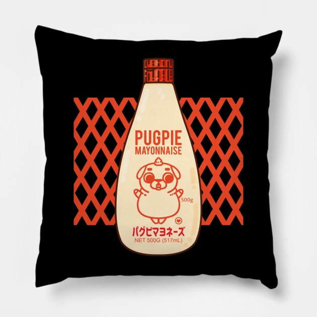 Kewpie Mesh Puglie Pillow by Puglie Pug 