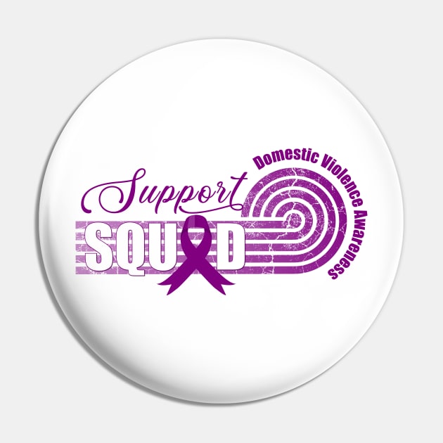 Domestic Violence Awareness Pin by DesignerDeskStd