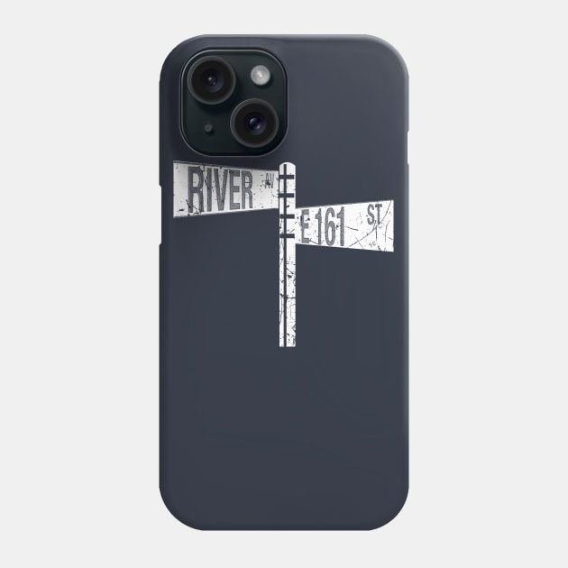 161st and River Outline Phone Case by PopCultureShirts