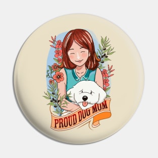 Dog Mom Pin