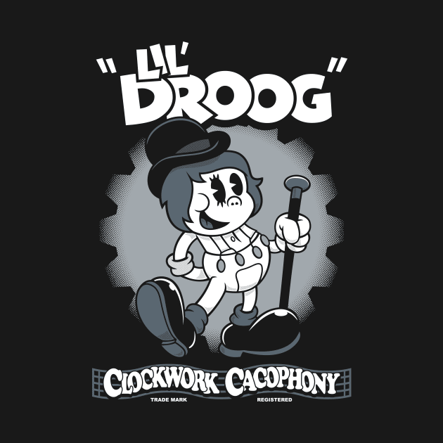 Lil Droog - Vintage Cartoon Rubberhose Clockwork by Nemons