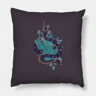 Witchy Snake new Pillow