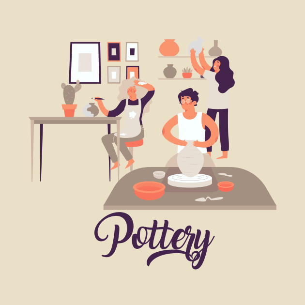 Pottery Shop by Teequeque