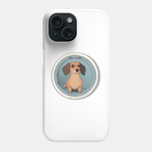 Dachshund sticker Phone Case