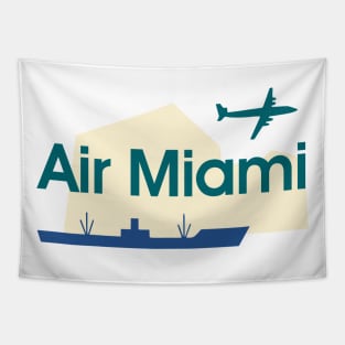 Air Miami - - Original Fan Design Artwork Tapestry