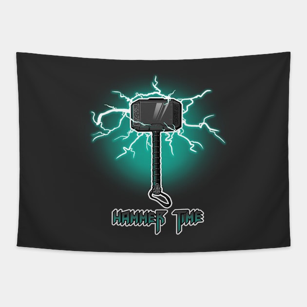 Hammer Time Tapestry by AndreusD