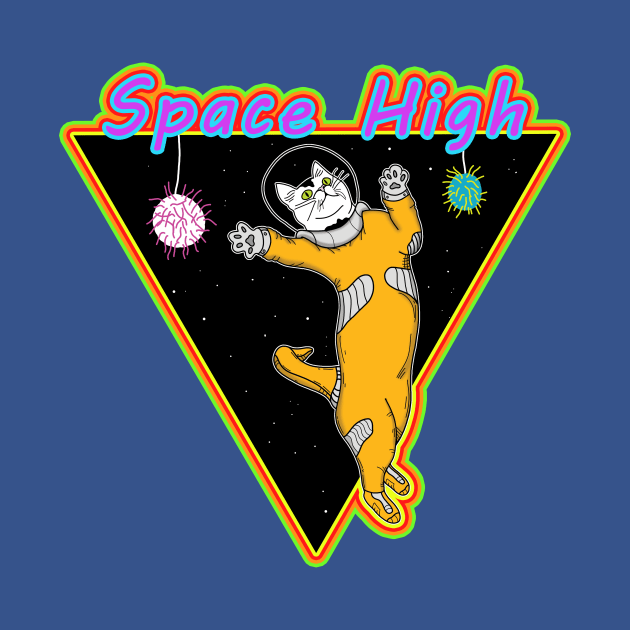 Space Cat by PLS