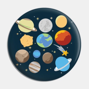 various planets Pin