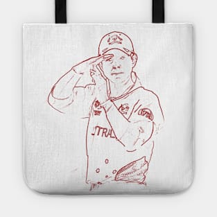 Cricket Bring it Ponting Art j4 Tote