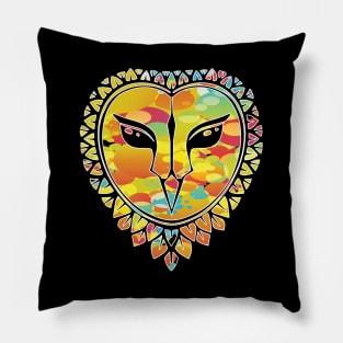 Great owl owl bird t-shirt Pillow