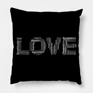 Love is... - Dark Pillow