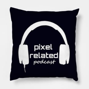 Pixel Related Podcast Logo Pillow