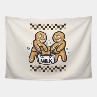 Gingerbread Man Bully Tapestry