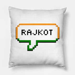 Rajkot India Bubble Pillow