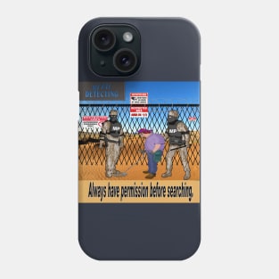 Metal Detecting Rules Phone Case