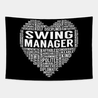 Swing Manager Heart Tapestry