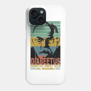 Diabeetus / Wilford Brimley - Vintage Style Design Phone Case