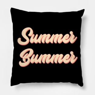 Summer Bummer Pillow