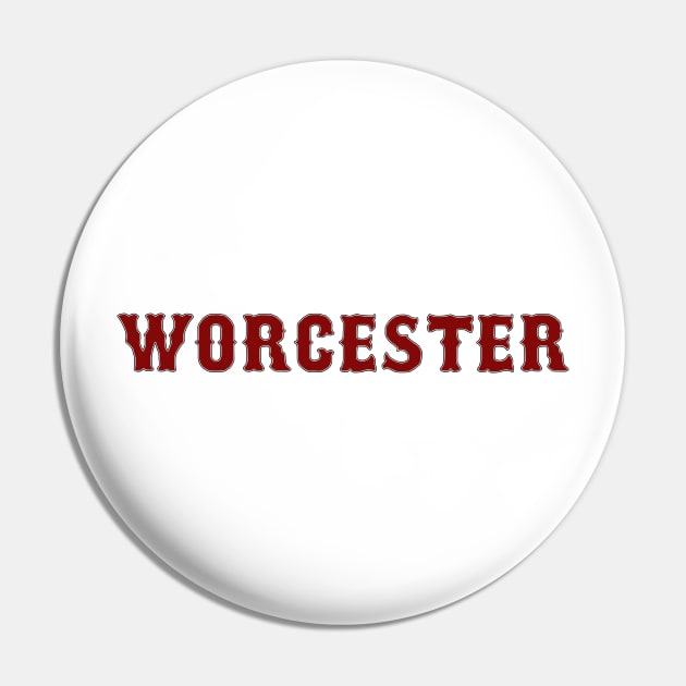 Worcester Red Sox Pin by Sci-Emily