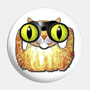 Cat Spy Pin