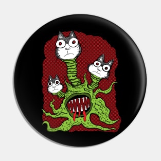 Kitty Monster Pin