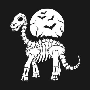 Dinosaur skeleton Halloween T-Shirt