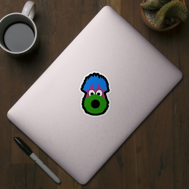 Phillie Phanatic Vinyl Sticker Philly Phanatic Sticker 