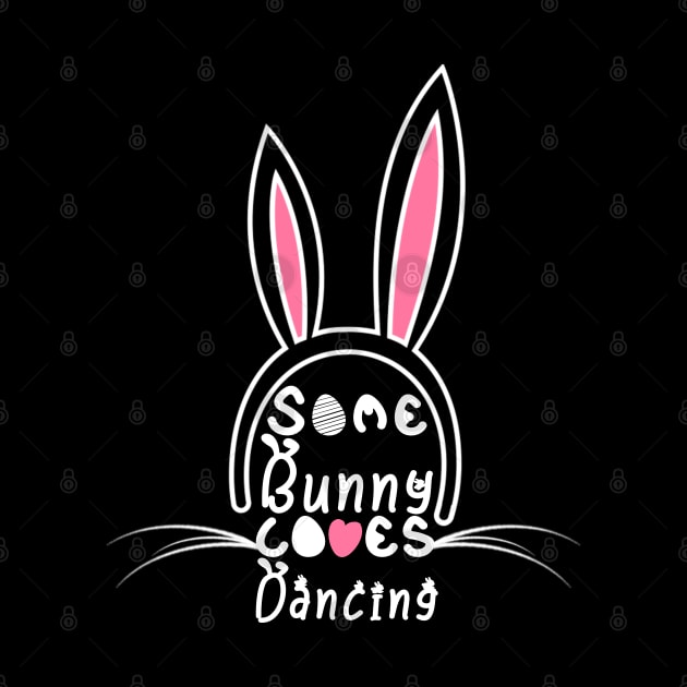 Some bunny loves dancing by Stellart