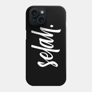 Selah. (White) Phone Case