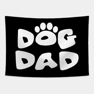 Dog Dad Logo Tapestry