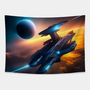 Galactic Exploration 2046 Tapestry