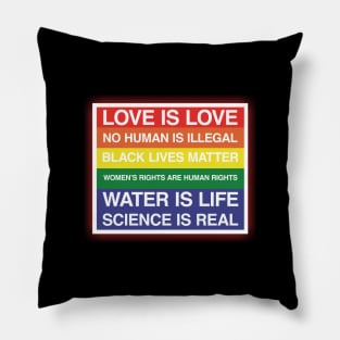 Pride Love And Rights Pillow