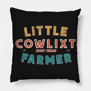 Little Farmer Nort Texas Pillow