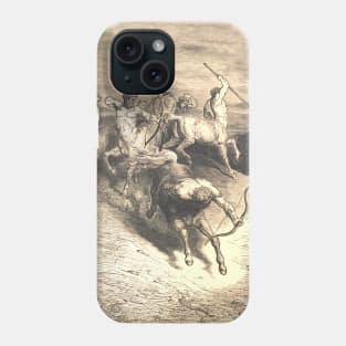 Angry centaurs shooting arrows Phone Case