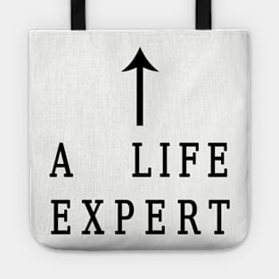 LIFE EXPERT T-SHIRT - in light color Tote