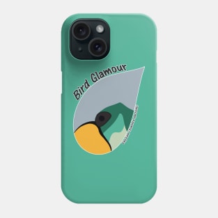 King Eider (Large Text) Phone Case