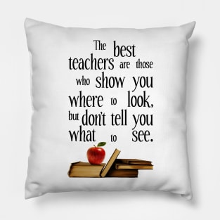 The Best Teachers, Teacher Appreciation Pillow