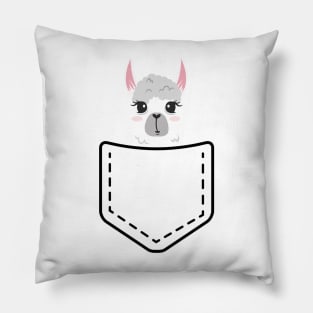 Pocket Llama Pillow