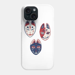 Kitsune-men (狐面) Phone Case