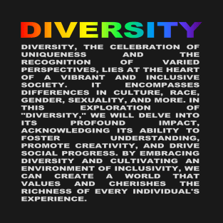 diversity T-Shirt