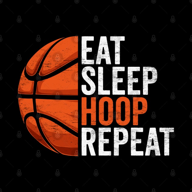 Basketball Lovers - Eat, Sleep, Hoop, Repeat by TwistedCharm